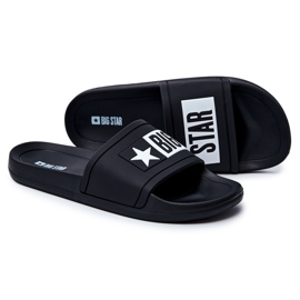 Pantuflas de Hombre Big Star Rubber Negras DD174699 negro 3