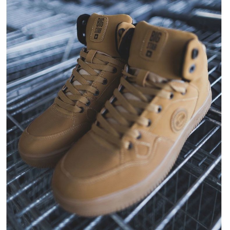 Zapatos Deportivos para Hombre Big Star High Camel EE174432 marrón 2