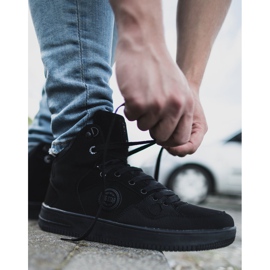 Zapatos Deportivos Hombre Big Star High Black EE174433 negro 3
