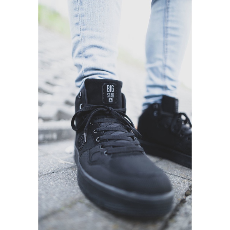 Zapatos Deportivos Hombre Big Star High Black EE174433 negro 2