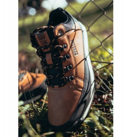 Zapatos de trekking para hombre Big Star High Outdoor Camel EE174464 marrón 2