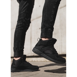 Zapatos deportivos para hombre Big Star High Outdoor Black EE174461 negro 4
