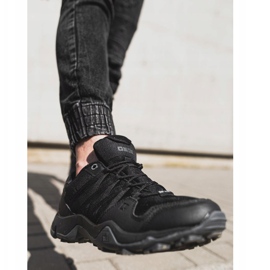 Zapatos al aire libre Big Star Trekking para hombre Negro EE174456 3