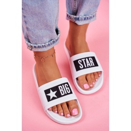 Pantuflas de Mujer Big Star White DD274A264 blanco 3