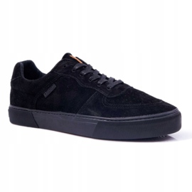 Zapatillas de Hombre Low Big Star Suede Negras EE174362 negro 1