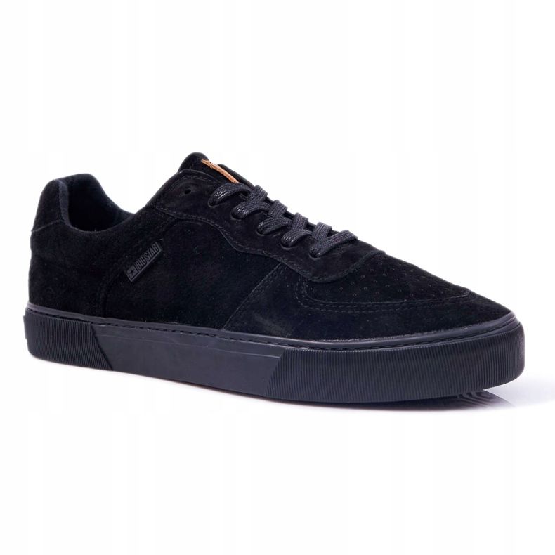 Zapatillas de Hombre Low Big Star Suede Negras EE174362 negro 1