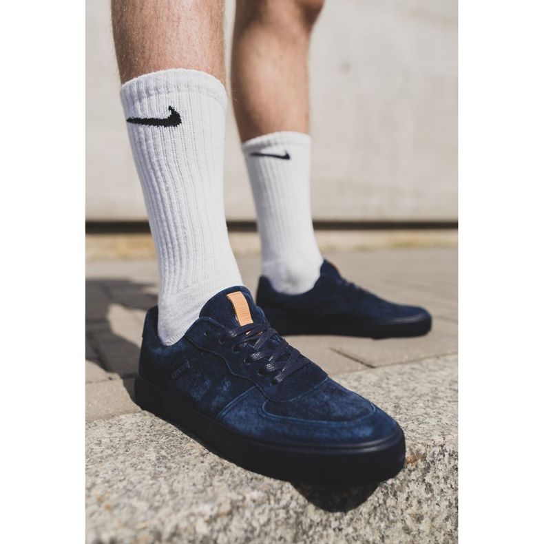 Zapatillas de Hombre Big Star Suede Azul Marino EE174363 1