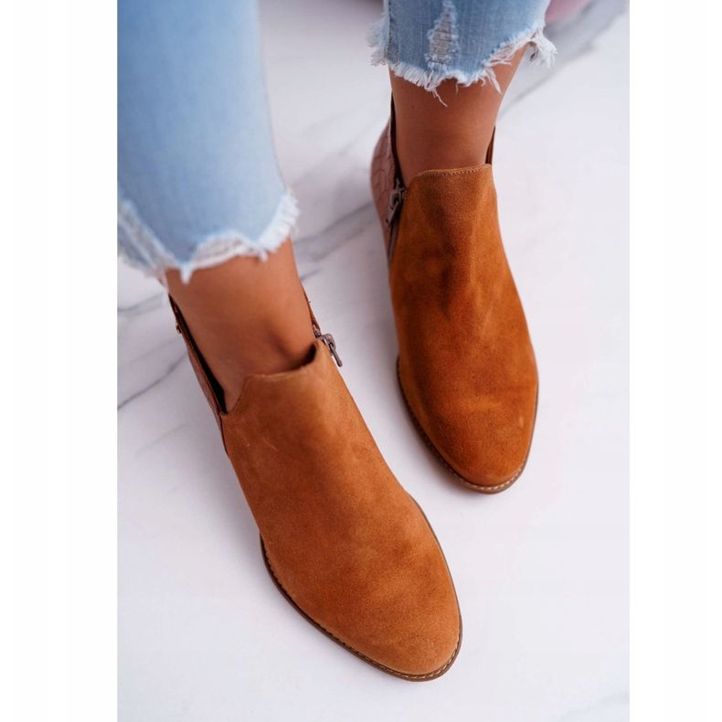 Botas planas de mujer Maciejka Autumn Leather Red 04091-29 marrón 2 Botas planas de mujer Maciejka Autumn Leather Red 04091-29 marrón 2