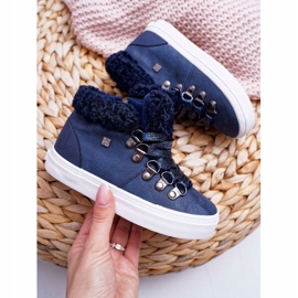 Niños Niños Niñas Zapatos Niñas Big Star Azul Marino EE374018 4