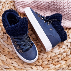 Niños Niños Niñas Zapatos Niñas Big Star Azul Marino EE374018 3