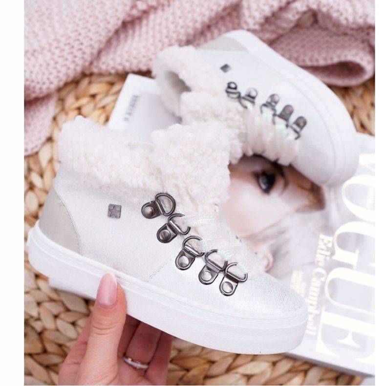 Zapatos Infantiles Niña Zapatillas Big Star Blanco EE374017 1