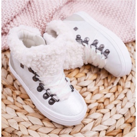 Zapatos Infantiles Niña Zapatillas Big Star Blanco EE374017 2
