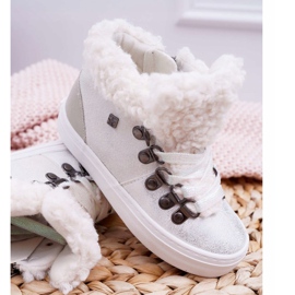 Zapatos Infantiles Niña Zapatillas Big Star Blanco EE374017 4