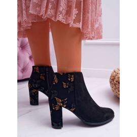 Botas De Mujer Con Tacón Alto Sergio Leone Con Flores Doradas Folk Negro Eros2 1 Botas De Mujer Con Tacón Alto Sergio Leone Con Flores Doradas Folk Negro Eros2 1