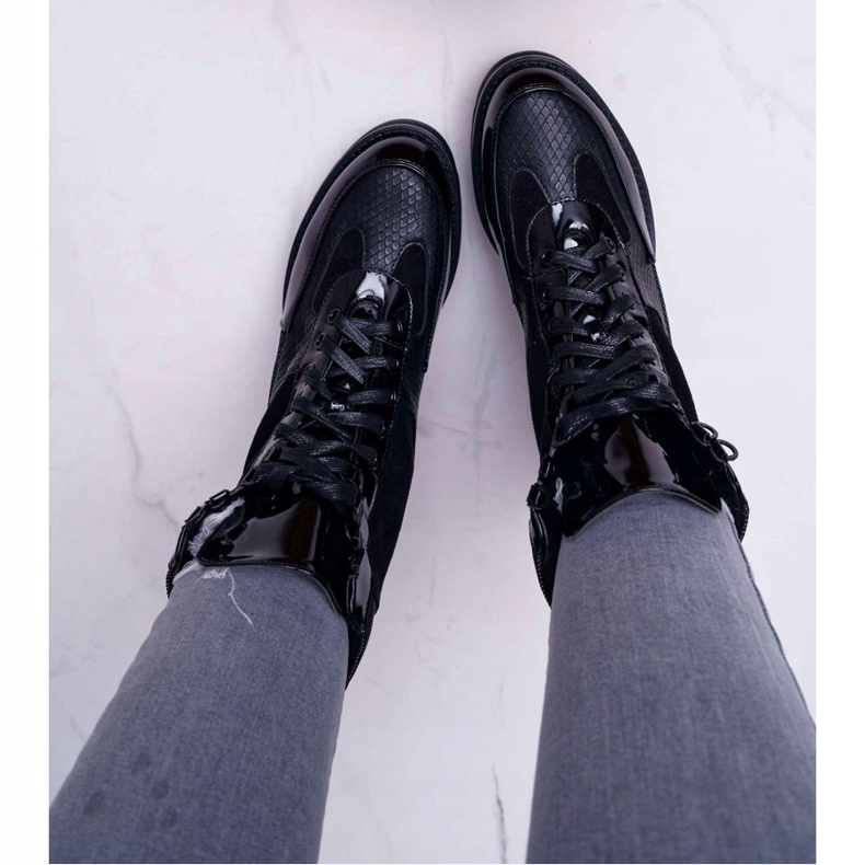 Botas altas de mujer Black Trappers Nemtere negro 2 Botas altas de mujer Black Trappers Nemtere negro 2