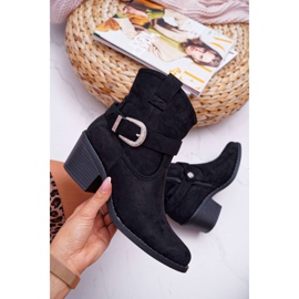 Botas de mujer con tacón plano Negro Arraso 4