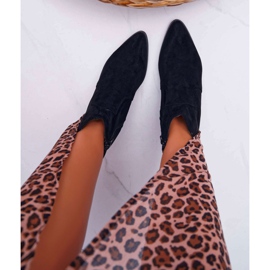 Botas de mujer con tacón plano Negro Umberco 5