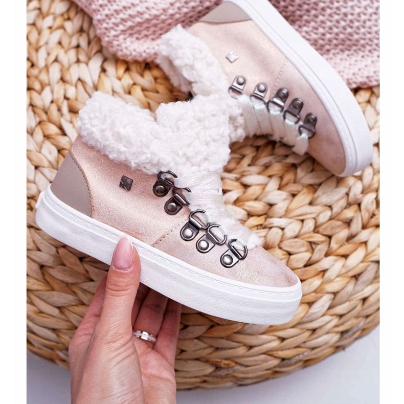 Zapatos Infantiles Niña Deportivos Big Star Pink EE374015 rosado 1