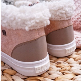 Zapatos Infantiles Niña Deportivos Big Star Pink EE374015 rosado 3