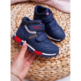 Zapatos Infantiles Niño Zapatillas Big Star Azul Marino EE374065 1