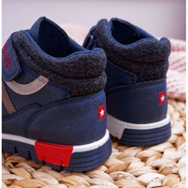 Zapatos Infantiles Niño Zapatillas Big Star Azul Marino EE374065 3