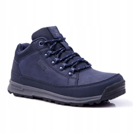 Zapatos de trekking para hombre Big Star High Outdoor Granat EE174466 azul 5