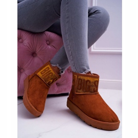 Botas de nieve cálidas marrones para mujer Big Star EE274259 marrón 4