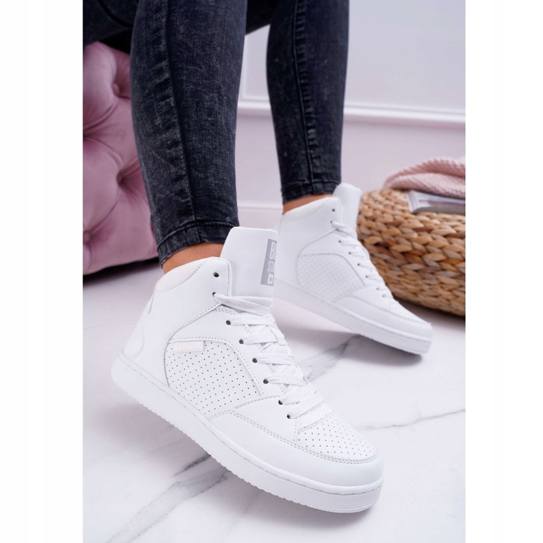 Zapatillas de Mujer Big Star High White EE274210 blanco 1