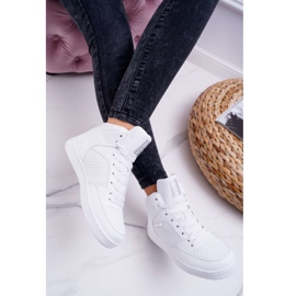 Zapatillas de Mujer Big Star High White EE274210 blanco 2