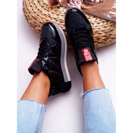 Zapatos Deportivos de Mujer Big Star Black EE274721 negro 3
