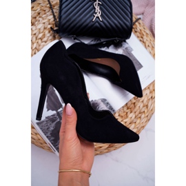 Stilettos Mujer Ante Negro S.Barski Ziger 6