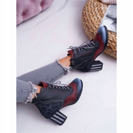 Botas Mujer Maciejka Piel Negra 03190 negro multicolor 5