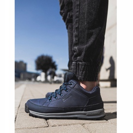 Zapatos de trekking para jóvenes Big Star High Outdoor Azul marino EE274817 2