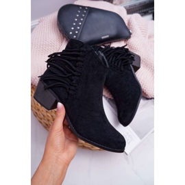 Botas de vaquero para mujer Black Agnes negro 1