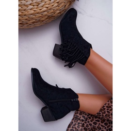 Botas de vaquero para mujer Black Agnes negro 4