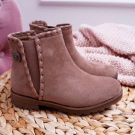 POPA Botas Infantiles Tacón Plano Caqui Sicarro 2 POPA Botas Infantiles Tacón Plano Caqui Sicarro 2