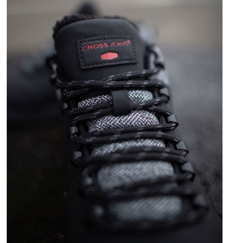 Zapatillas Trekking Hombre Cross Jeans Negras EE1R4113C negro 2 Zapatillas Trekking Hombre Cross Jeans Negras EE1R4113C negro 2