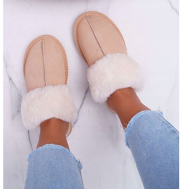 Pantuflas de Mujer Beige Mirendy 2 Pantuflas de Mujer Beige Mirendy 2