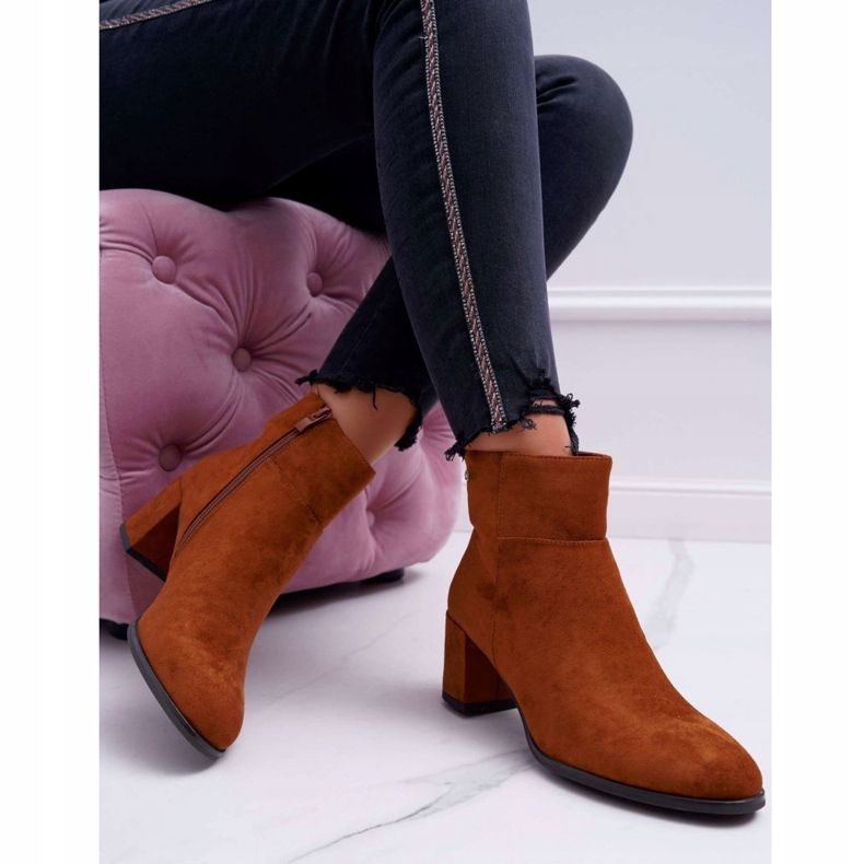 Botas De Mujer Con Tacón Alto Sergio Leone Camel BT522 marrón 2 Botas De Mujer Con Tacón Alto Sergio Leone Camel BT522 marrón 2