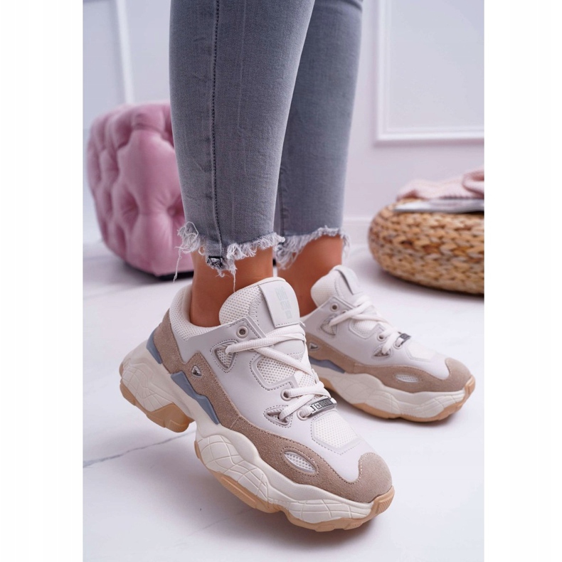 Zapatos deportivos para mujer Big Star de Daniel Lopez Beige FF274429 1