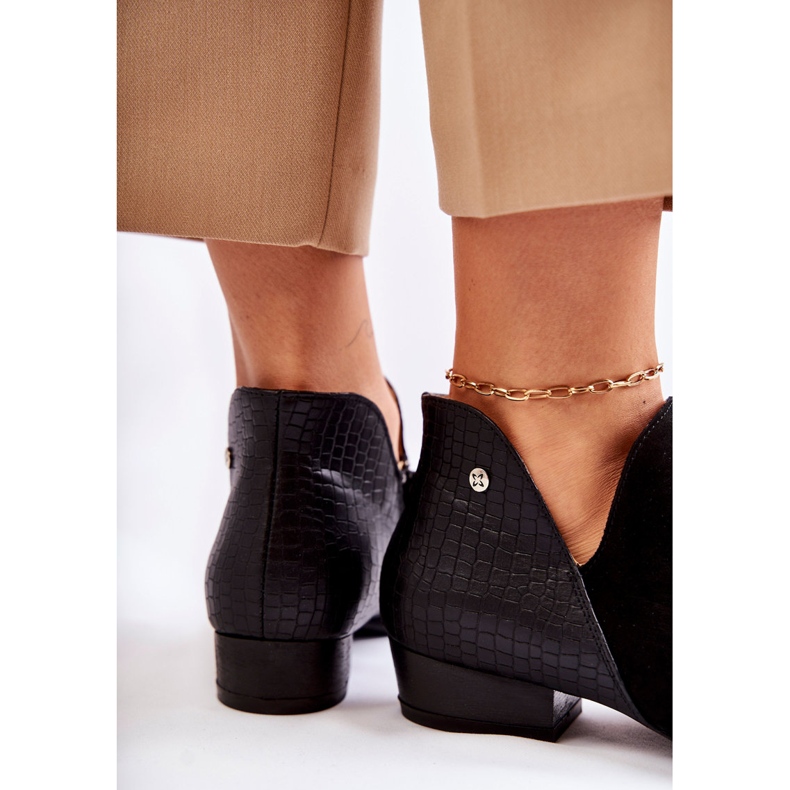 Botas Planas Mujer Maciejka Leather Black 04091-62 / 00-5 negro 2