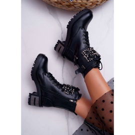 POPA Botas altas de mujer Rock With A Flap Black Infinity negro 5