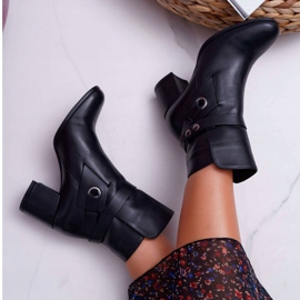 Botas Mujer Piel Slip Negro 1820 Laura Messi 4