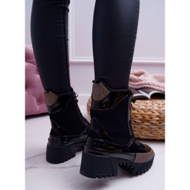 Botas altas de mujer negras Havok Trappers negro 4
