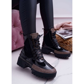 Botas altas de mujer negras Havok Trappers negro 2