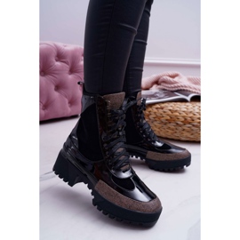 Botas altas de mujer negras Havok Trappers negro 3