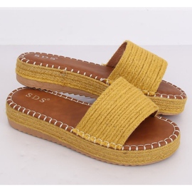 Pantuflas alpargatas miel 7970-PL Amarillo 1 Pantuflas alpargatas miel 7970-PL Amarillo 1