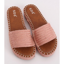 Pantuflas alpargatas rosas 7970-PL Rosa 1