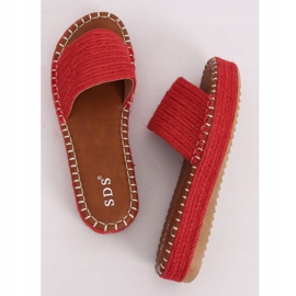 Pantuflas alpargatas rojas 7970-PL Rojo 1