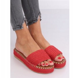 Pantuflas alpargatas rojas 7970-PL Rojo 2